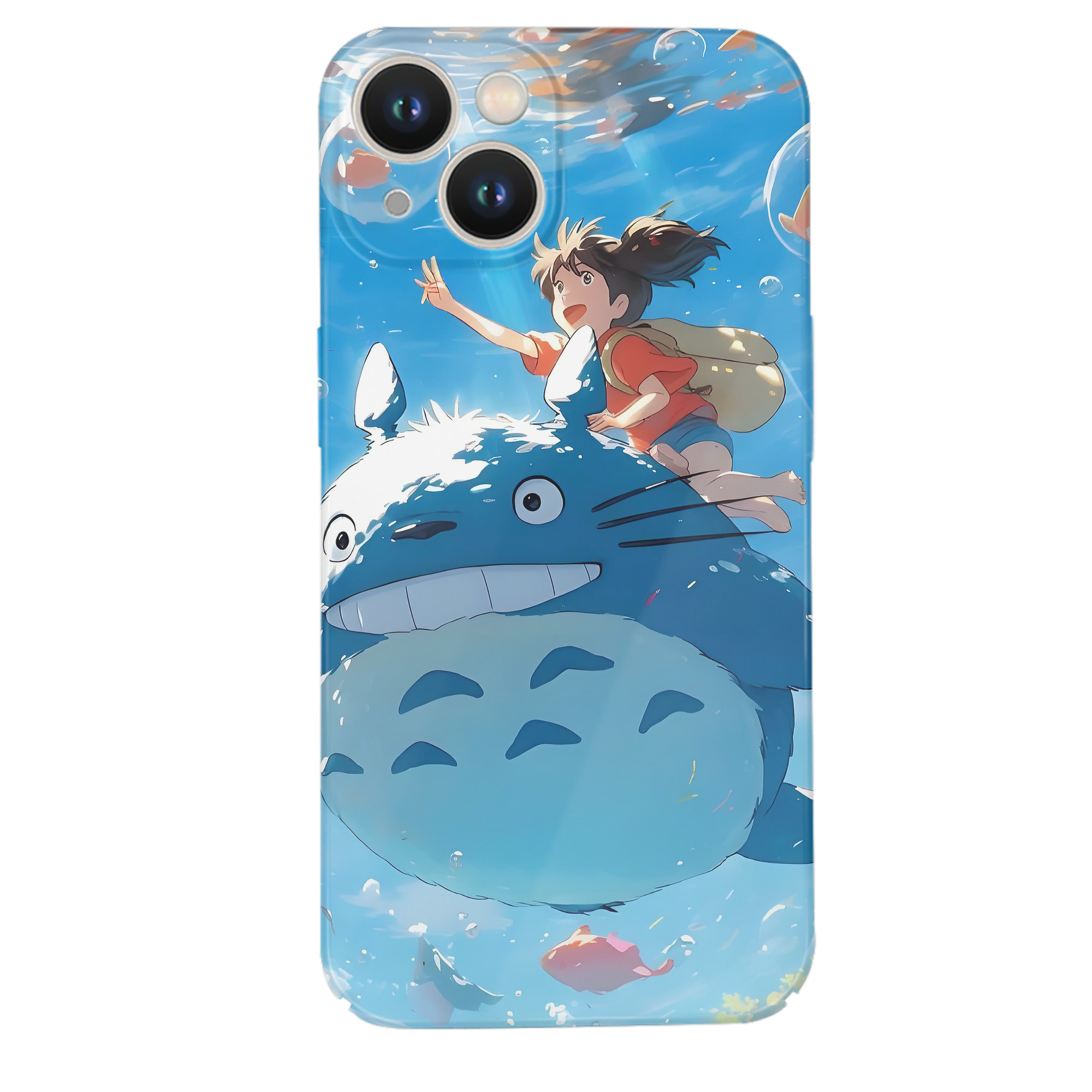 （画像用） となりのトトロ 草壁メイ 草壁サツキ My Neighbor Totoro Satsuki Kusakabe Mei Kusakabe 【iPhone 14シリーズ対応】ハードケース